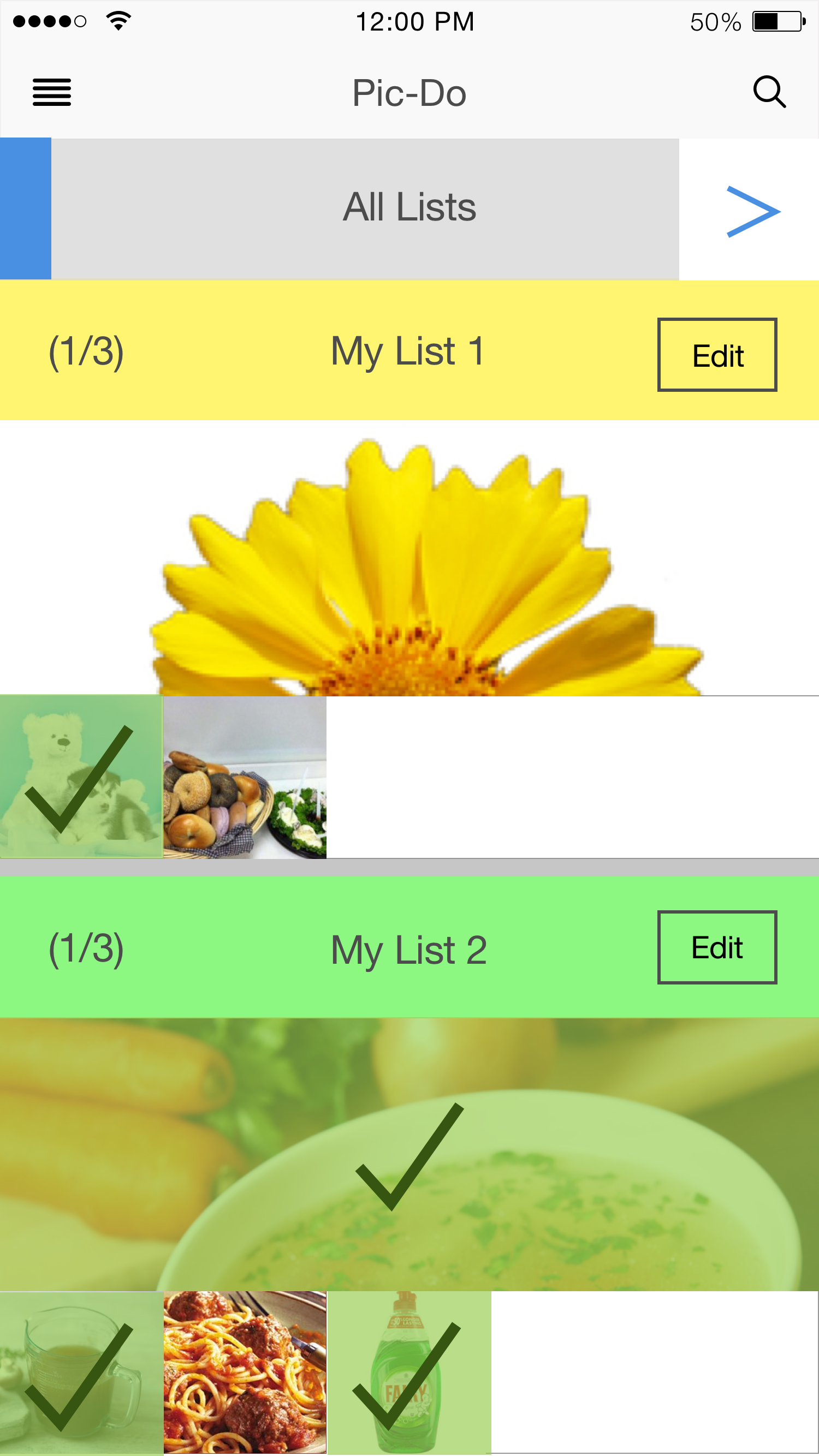 PicDo - Post Bachelors Hobby Project